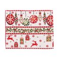 thumbnail image 1 of Manteles individuales navideños Manteles individuales navideños Decoración de comedor Manteles navid Tomshoo Tipo 2, 1 of 7