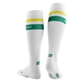 thumbnail image 4 of CEP 80's Tall socks, white/green&yellow, men III, 4 of 4