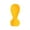 Orange, variant on Infant Feeding Spoon Set Easy Attach To Baby Food Pouches Silicone Baby Food Pouches Spoon Attachments Easy To Use，1PC