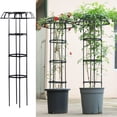 thumbnail image 2 of GZCW Garden Trellis for Climbing Plants Outdoor Mushroom Top Design Plant Stand Easy Installation Plant Trellis Support Cage for Climbing Vine Rose Clematis, 2 of 9