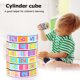 thumbnail image 2 of Cubo de números matemáticos, juegos de cálculo, cubo cilíndrico, juguetes de rompecabezas de matemáticas para niños Tmvgtek juguetes de los niños, 2 of 9
