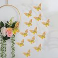 thumbnail image 3 of De Pegatinas De Pared De Mariposa 3D, Decoración De Mariposa Hueca, Manualidades Decorativas Artesanales Para Dormitorio Y Decoración Para Sala De Estar 12 Unidades/Juego Minnieouse HA042602-05, 3 of 5