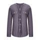 thumbnail image 4 of ICHUANYI Clearance Women's Fashion Color Cardigan Outwear Suit Coat Long Sleeve Coat(Dark Blue, XXL) ICHUANYI WER2023081205444, 4 of 6