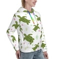 thumbnail image 6 of Sigee Cute Turtle for Women's Pullover Hoodie Sweatshirts Adult Casual Long Sleeve Sweatshirts ,Sizes S-2XL-X-Large, 6 of 7