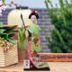 thumbnail image 2 of Muñeca geisha japonesa, kimono, figura coleccionable, adorno, escultura étnica Estilo K, 2 of 9