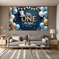 thumbnail image 7 of Decorative Design Happy First Birthday Banner Colorful Balloon Mr. Onederful Party Decoration for Birthday Party Baby Celebration, 7 of 7