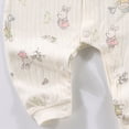 thumbnail image 7 of Gibobby Infant Newborn Baby Girls Clothes Soft Rompers 3 6 9 12 18 24Months 2T Long Sleeve Onesie Sleepwear Infant Baby Fall Winter Clothes(6-9 Months,Beige), 7 of 7