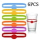 thumbnail image 1 of Marcadores para Copas de Vino, Diseño Redondo Colorido, Material Apto para Uso Alimentario, Fácil de Usar, Accesorio para Fiestas, Ideal para Bares, Discotecas, Bodas y Reuniones Familiares,, 1 of 7