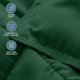 thumbnail image 5 of Juego de edredón Bare Home California King ultra suave verde bosque, 5 of 8