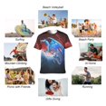 thumbnail image 3 of Wings of Fire T-Shirts for Men Women, Funny Novelty Tee for Adults, Fashion 3D Print Short Sleeve, Unisex Casual Crew Neck Tee, 3 of 8