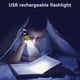 thumbnail image 3 of Linterna telescópica LED recargable por USB Antorcha colgante con zoom (verde), 3 of 8