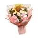 thumbnail image 4 of Ramo de punto hecho a mano, ramo de crochet, flores artificiales, crochet, flor Rosa, 4 of 9
