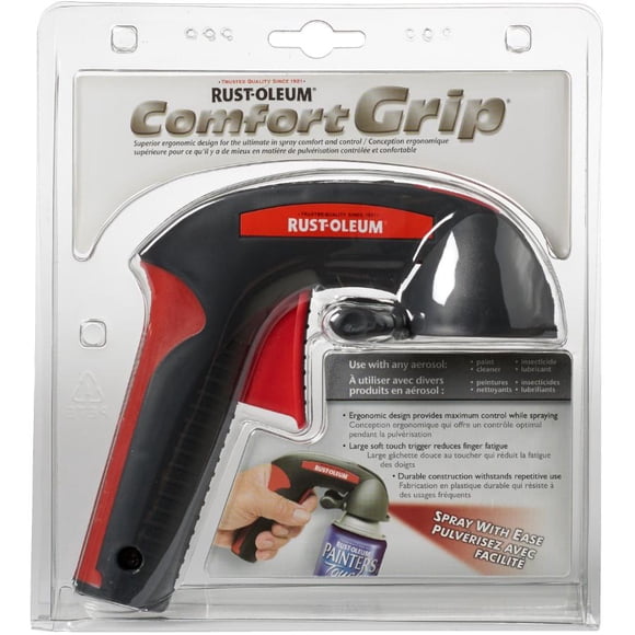 Rust-Oleum Professional Comfort Grip Spray Paint Attachment w/Safety Lock