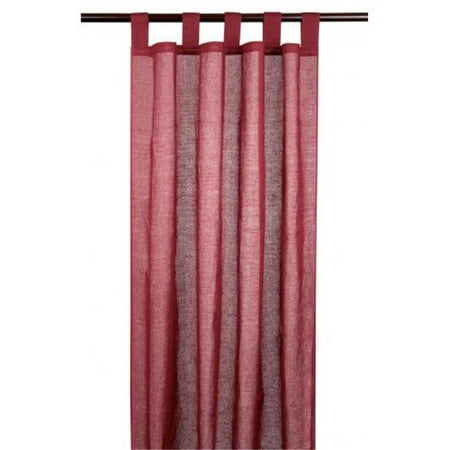 Voile Sheer Curtain Burgundy Walmart Canada