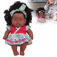 thumbnail image 3 of Muñecas Reborn, Muñecas Recién Nacidas De Pelo Rizado Pequeño De 7,9 Pulgadas, Coleccionistas Realistas Para Niños Decoraciones Para El Hogar Adultos, 3 of 7