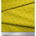 thumbnail image 3 of Soimoi Rayon Fabric Leaves & Buds Floral Decor Fabric Printed Yard 56 Inch Wide, 3 of 3