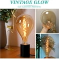 thumbnail image 3 of AMDTU LED 40W Warm Vintage Light Bulb, Dimmable, 3 of 9