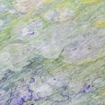 thumbnail image 5 of HomeRoots 582150 9 x 12 ft. Abstract Washable Indoor & Outdoor Rectangle Area Rug, Artichoke Green, Purple & Lilac, 5 of 5