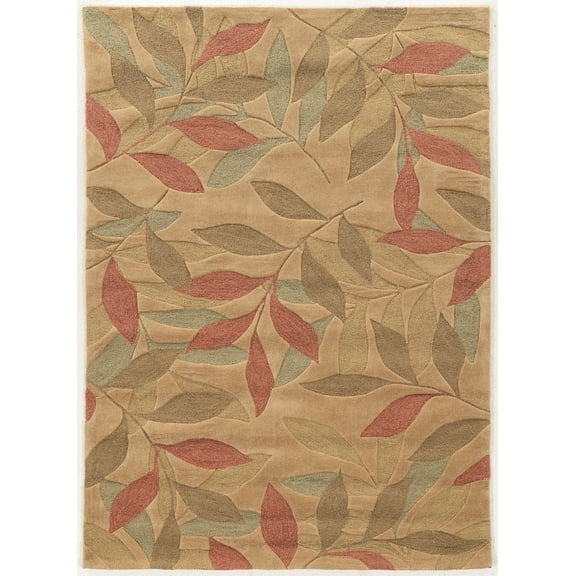 Linon Trio Area Rug - Sand