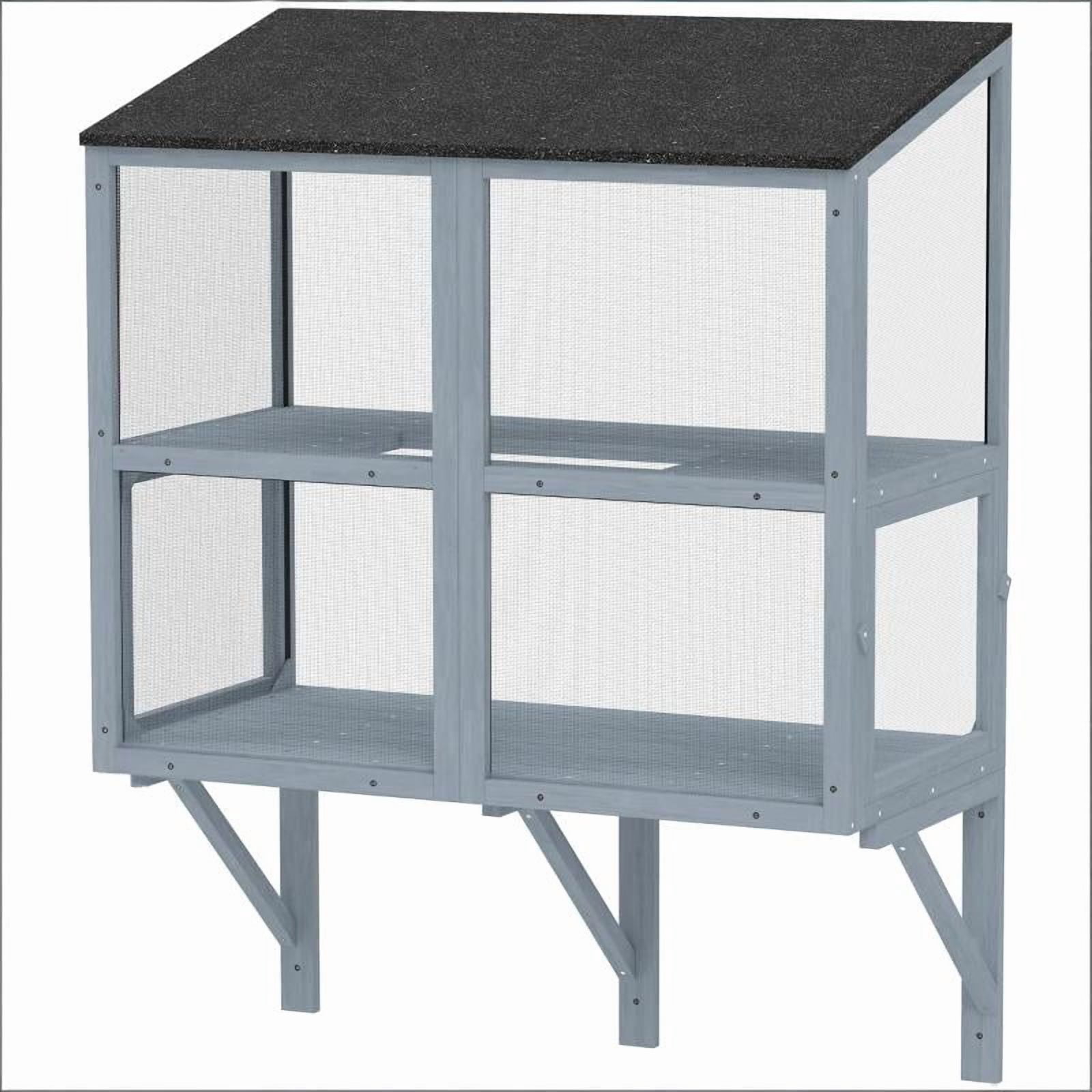 Window Box Cat House, Cat Enclosure Outdoor Catio
