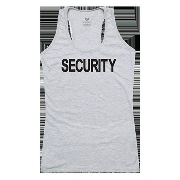 Rapid Dominance Security Graphic Tank Top, Heather Gray - Extra Large