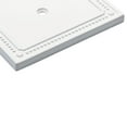 thumbnail image 3 of Franklin Brass Classic Beaded Triple Decorator Wall Plate in Pure White, 3 of 10