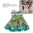 thumbnail image 4 of Celebrate In Style Fashionable Cute Christmas Theme Dog Dress With Heart Deer Pattern Perfect For Christmas Party And Daily Photoshoots Let Your Pup Shine In The Festivities, 4 of 8