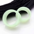 thumbnail image 4 of A Pair of Glow in the Dark Silicone Double Flared Ear Gauge Tunnel Plug, 4 of 5
