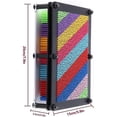 thumbnail image 5 of (Café negro, juego de 4) Fundas de terciopelo para asientos de sillas, funda de cojín de asiento lavable y extraíble,, 5 of 5