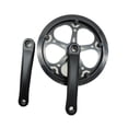 thumbnail image 4 of Juego de bielas para bicicleta, plato único, juego de bielas para bicicleta ligero, cono cuadrado, para bicicleta plegable, bicicleta de carretera Negro, 4 of 8