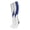 White W/ Blue Stripe, variant on High Performing Men's Compression Socks CM05Grey w/Dark Grey