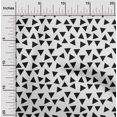 thumbnail image 2 of oneOonePolyesterSpandexBlackFabricGeometricTriangleCraftProjectsDecorFabricPrintedByTheYard56InchWide, 2 of 4