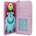 thumbnail image 2 of Loungefly: Pixar Monsters Inc - Boo's Door Zip Around Wallet, 2 of 4