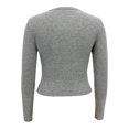 thumbnail image 3 of Playera George para Dama, Manga Larga Gris Talla EEG, 3 of 4