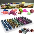 thumbnail image 7 of Rndom 1 Egg Easter Dinosaur Eggs Hatching Dino Egg Grow in Water Crack Easter Basket Stuffers Birthday Easter Gifts Party Favors for Toddler Kids 3-10 Boys Girls, 7 of 7