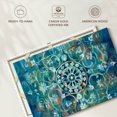 thumbnail image 6 of Elephant Stock Mandala In Blue I Wall Art - Horizontal Canvas Wall Art - Living Room Wall Decor - Decor Elements Canvas - Teal And Blue Decor By Danhui Nai - 48" x 32", 6 of 8