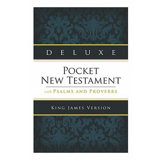 Deluxe Pocket New Testament with Psalms and ProverbsKJV