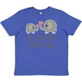 thumbnail image 3 of Inktastic My Grandpop Loves Me Elephant Youth T-Shirt, 3 of 5