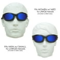 thumbnail image 3 of Bikershades Motorcycle Goggles Bike Riding Skiing Snowboarding Foam Cushion Sunglasses, 3 of 5