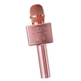 thumbnail image 3 of Micrófono Bluetooth V5.0 Micrófono inalámbrico recargable Micrófono de mano portátil para karaoke, oro rosa Inevent EL001174-01B, 3 of 7