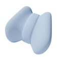 thumbnail image 3 of Cojín de respaldo suave, cómodo, ergonómico, resistente con correa, cojín para asiento de coche Azul, 3 of 9