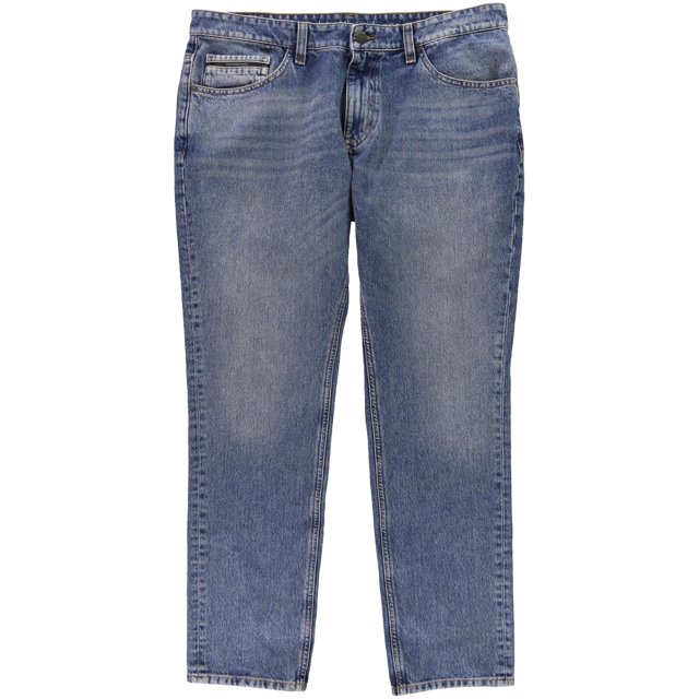 Calvin Klein Pantalones vaqueros de pierna recta para hombre, azul, 36 W x 32 L Calvin Klein Pierna recta