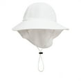 thumbnail image 1 of Toddler Sun Hat Summer Outdoor Baby Breathable Mesh Hat Solid Color Shawl Hat, 1 of 3