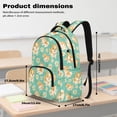 thumbnail image 7 of Yspwyqan Cute Corgi Kids Backpack Set Lightweight 4 Piece Daisy Floral Backpack and Lunch Box Set with Pencil Case Water Bottle Bag Adjustable Straps Schoolbags for Boys, 7 of 7