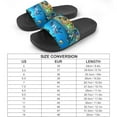 thumbnail image 2 of GZHJMY Stylish Slides for Women Men, Cartoon Underwater World Shark Soft Flexible Slip-on Sandals Slippers, 2 of 7