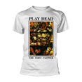 thumbnail image 1 of Play Dead - Camiseta The First Flower para Adultos Unisex (Blanco), 1 of 2