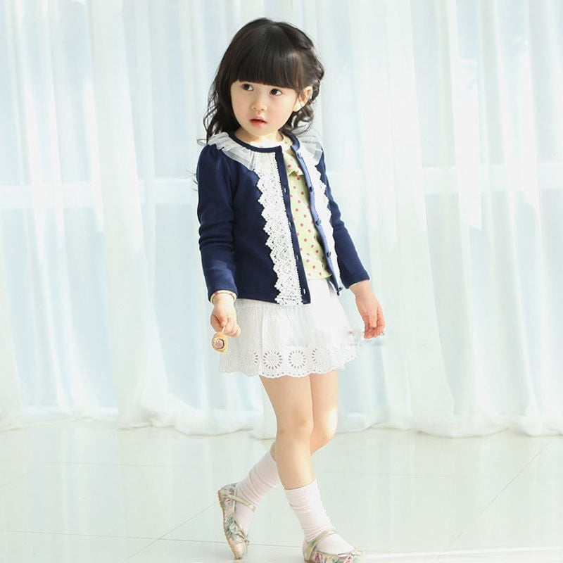girls fleece cardigan