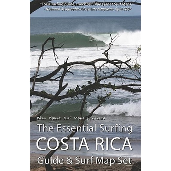 Pre-Owned Essential Surfing Costa Rica Guide & Surf Map Set