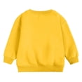 thumbnail image 4 of WNVMWI Toddler Clothes for Girls Long Sleeve Tops Childrens Crewneck Sweatshirt Kids Casual Pullover Tee Shirts 12-24 Months Yellow, 4 of 4
