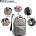 thumbnail image 3 of Mochila Bluelander Set de 3 Piezas Gris, 3 of 5